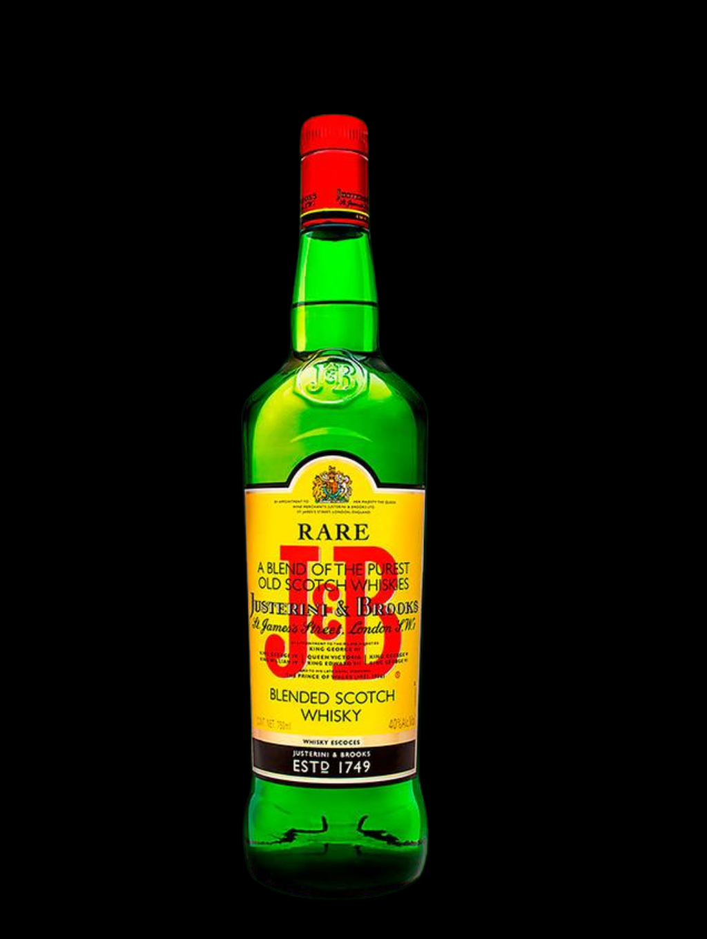 J & B RARE BLENDED SCOTCH WHISKY 