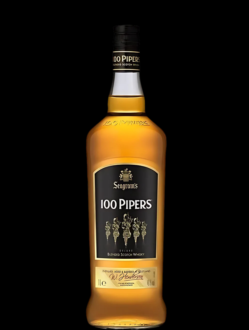 SEAGRAM'S 100 PIPERS EXQUISITE BLENDED SCOTCH WHISKY 