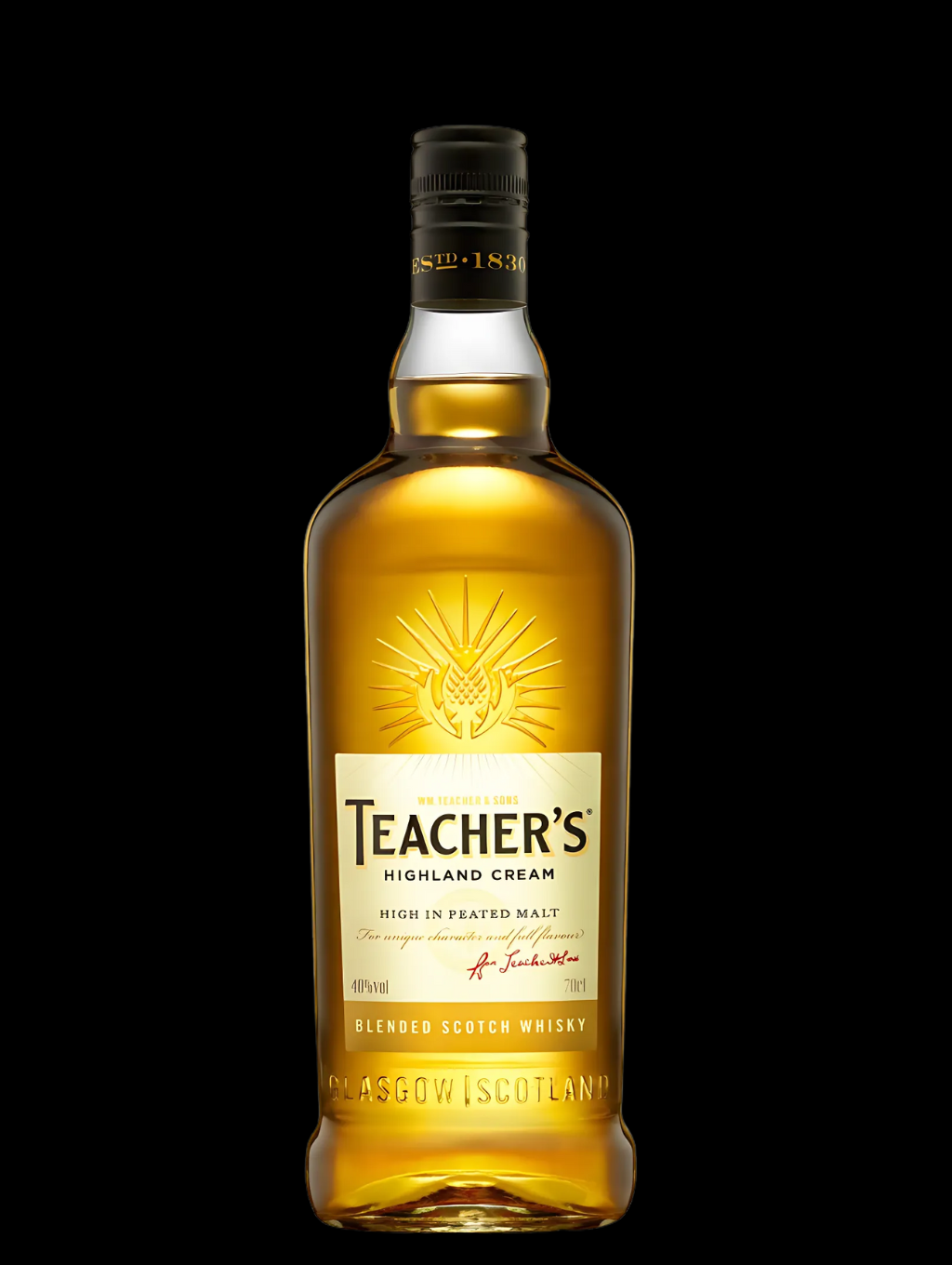 TEACHER'S HIGHLAND CREAM BLENDED SCOTCH WHISKY