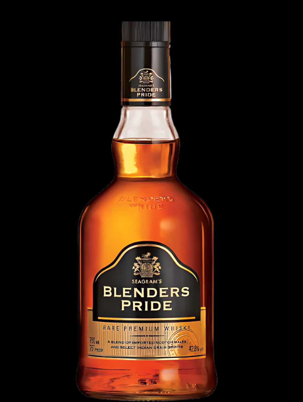 SEAGRAM'S BLENDERS PRIDE ULTRA PREMIUM WHISKY 
