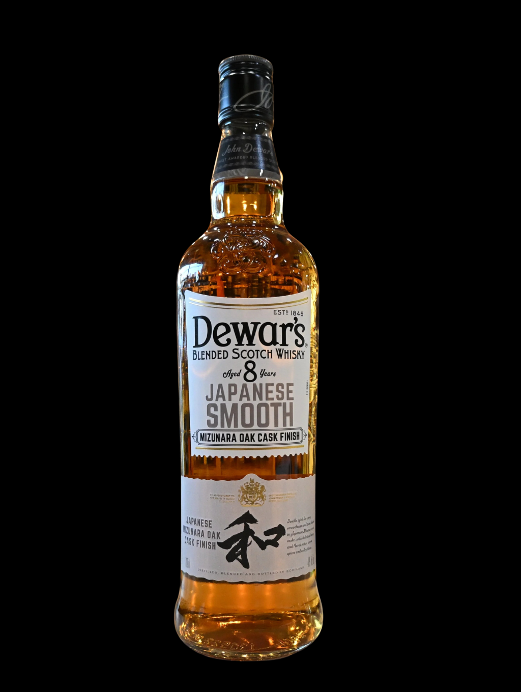 DEWAR'S BLENDED SCOTCH WHISKY AGED 8 YEARS JAPANESE SMOOTH 
