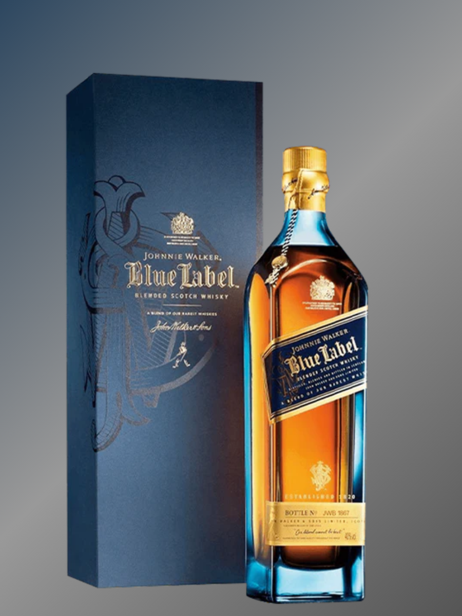 JOHNNIE WALKER BLUE LABEL BLEND SCOTCH WHISKY 