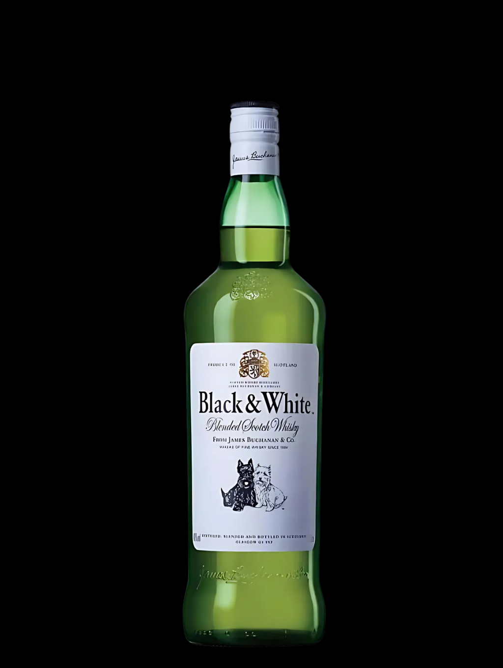 BLACK AND WHITE  BLENDED SCOTCH WHISKY