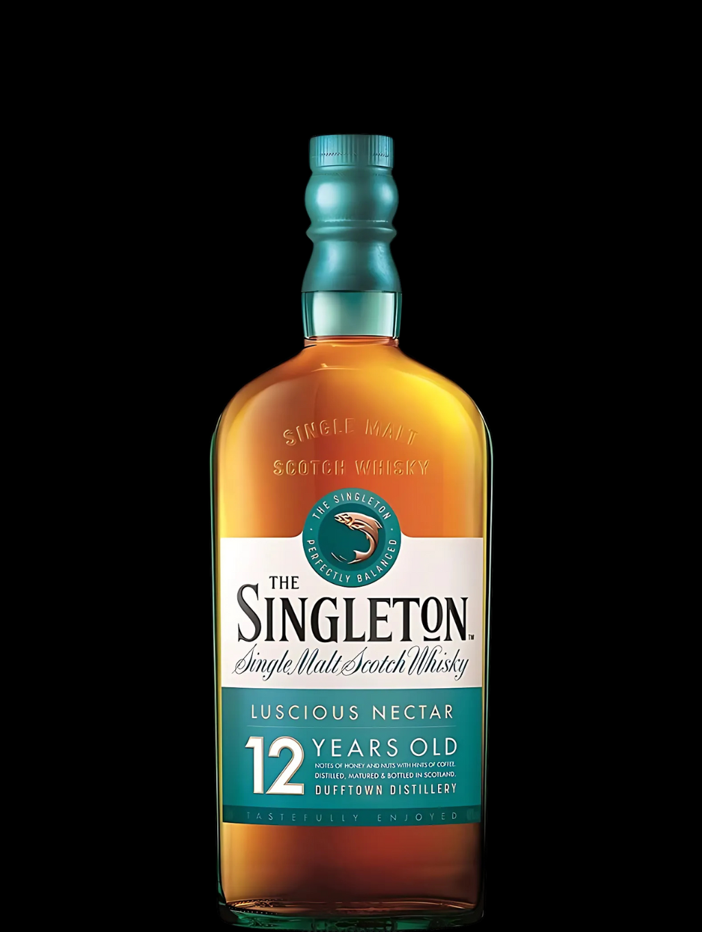 THE SINGLETON SINGLE MALT SCOTCH WHISKY LUSCIOUS NECTAR 12 YEARS OLD DUFFTO 