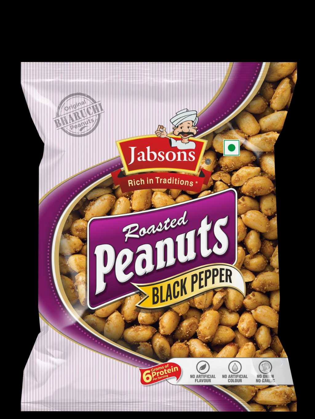 J S ROASTED PEANUTS BLACK PEPPER