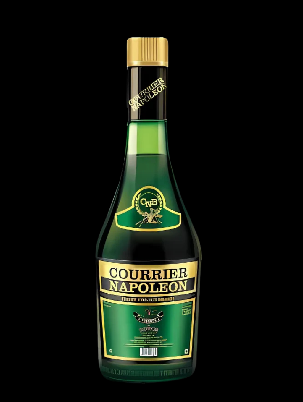 TI COURRIER NAPOLEON SAINT MILION PREMIUM FRENCH BRANDY GREEN
