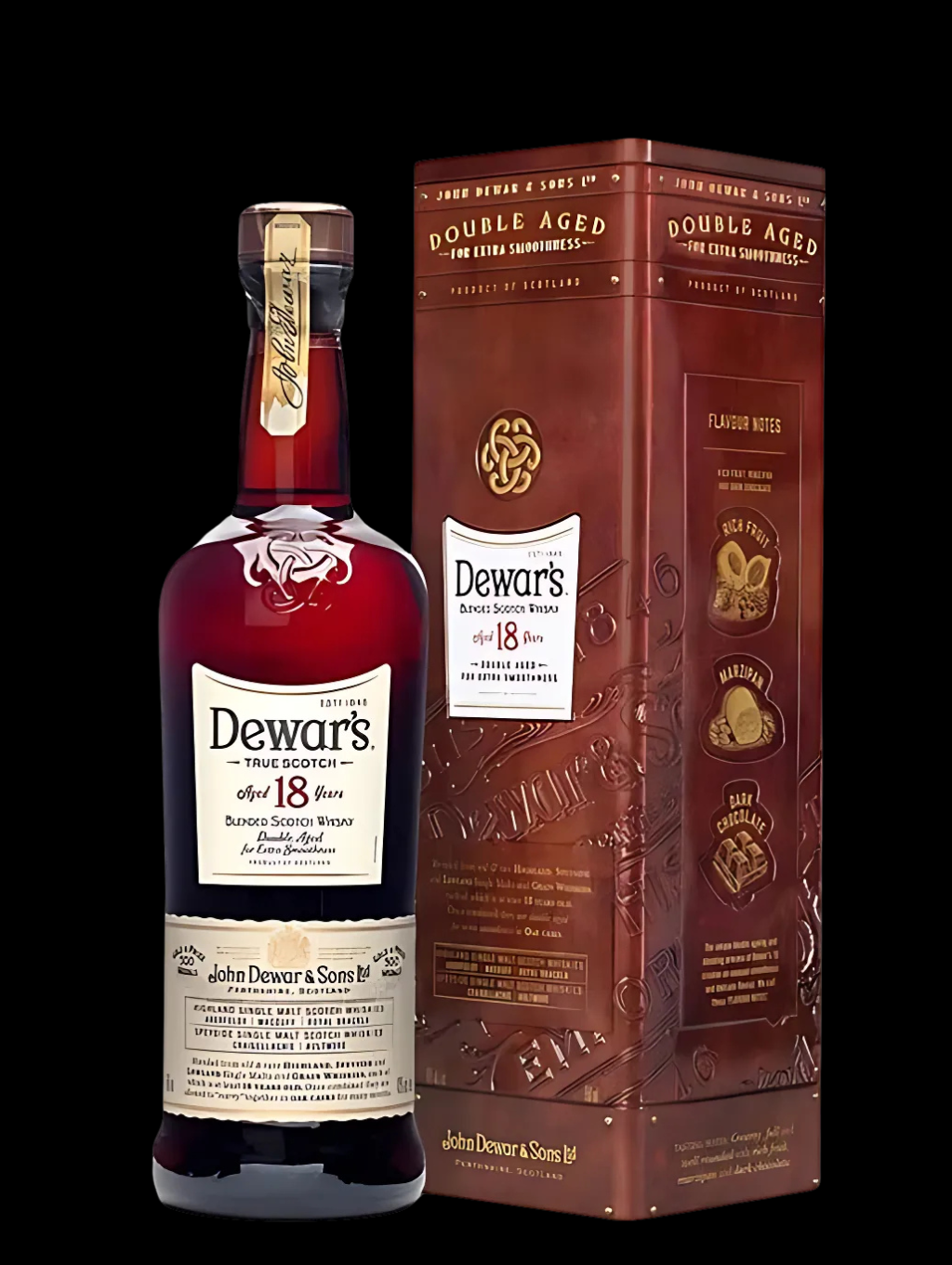 DEWAR'S AGED 18 YEARS BLENDED SCOTCH WHISKY