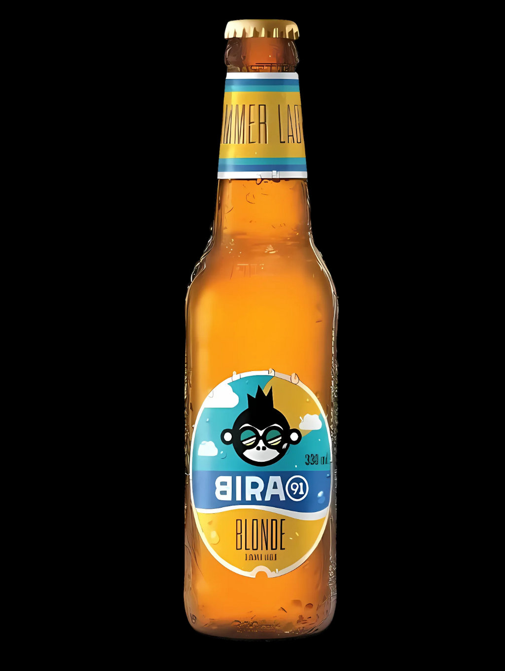BIRA 91 BLONDE SUMMER LAGER BEER