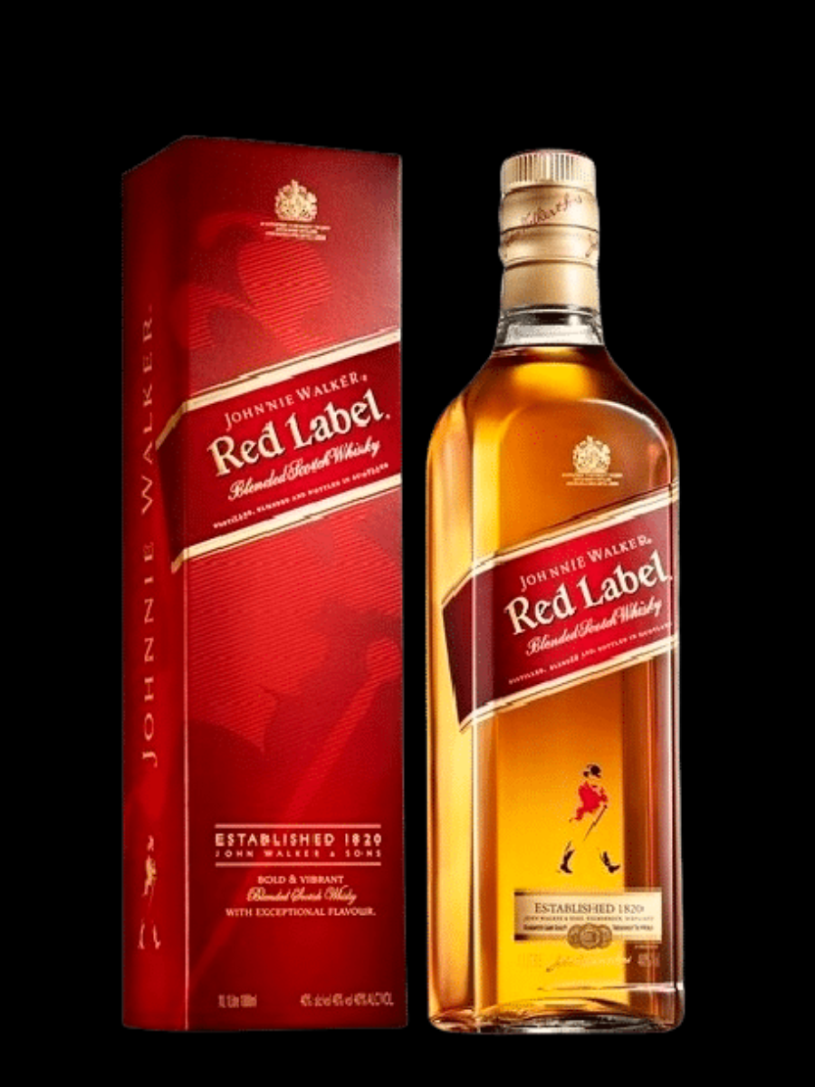 JOHNNIE WALKER RED LABEL BLENDED SCOTCH WHISKY