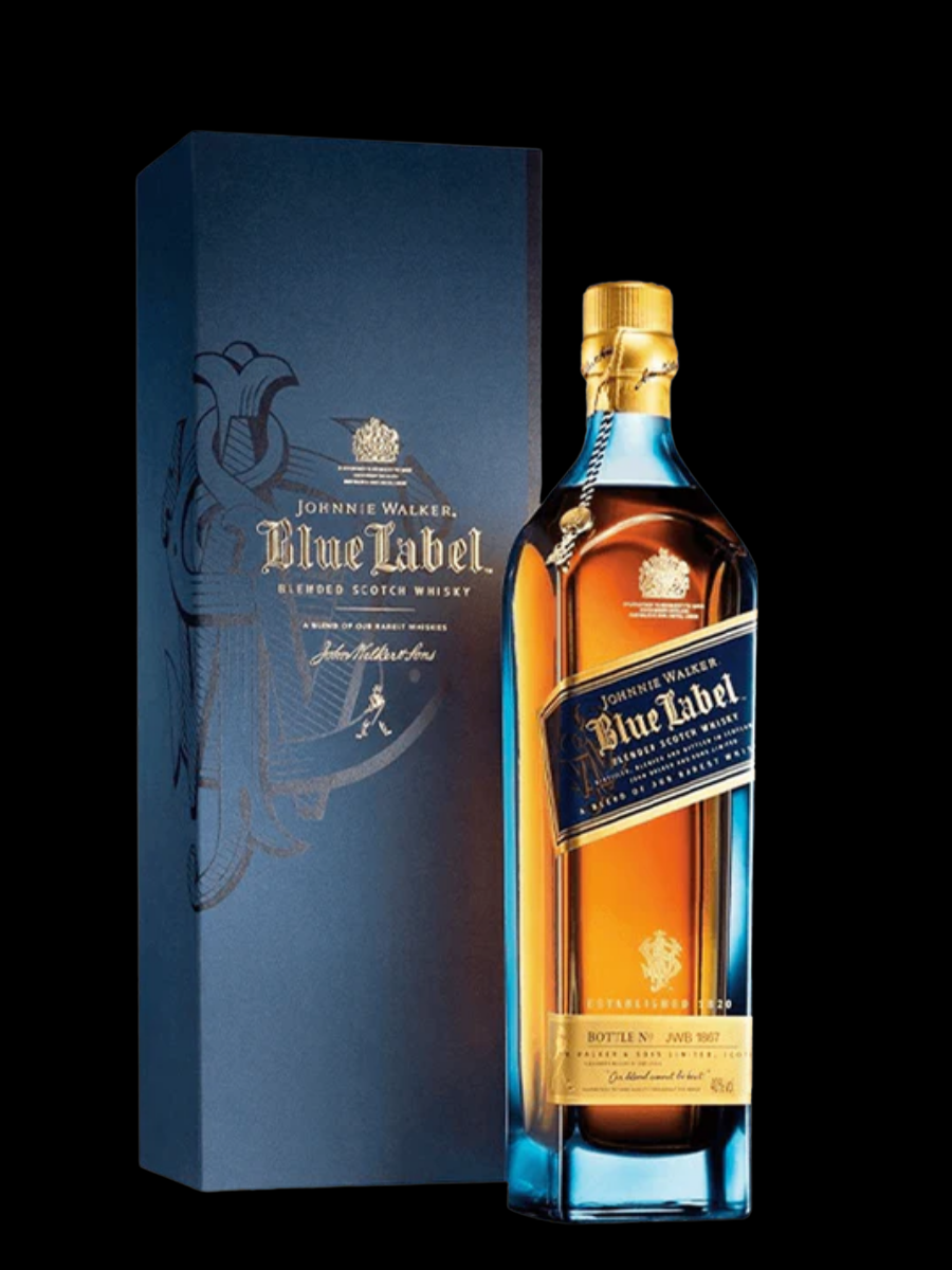 JOHNNIE WALKER BLUE LABEL BLEND SCOTCH WHISKY 